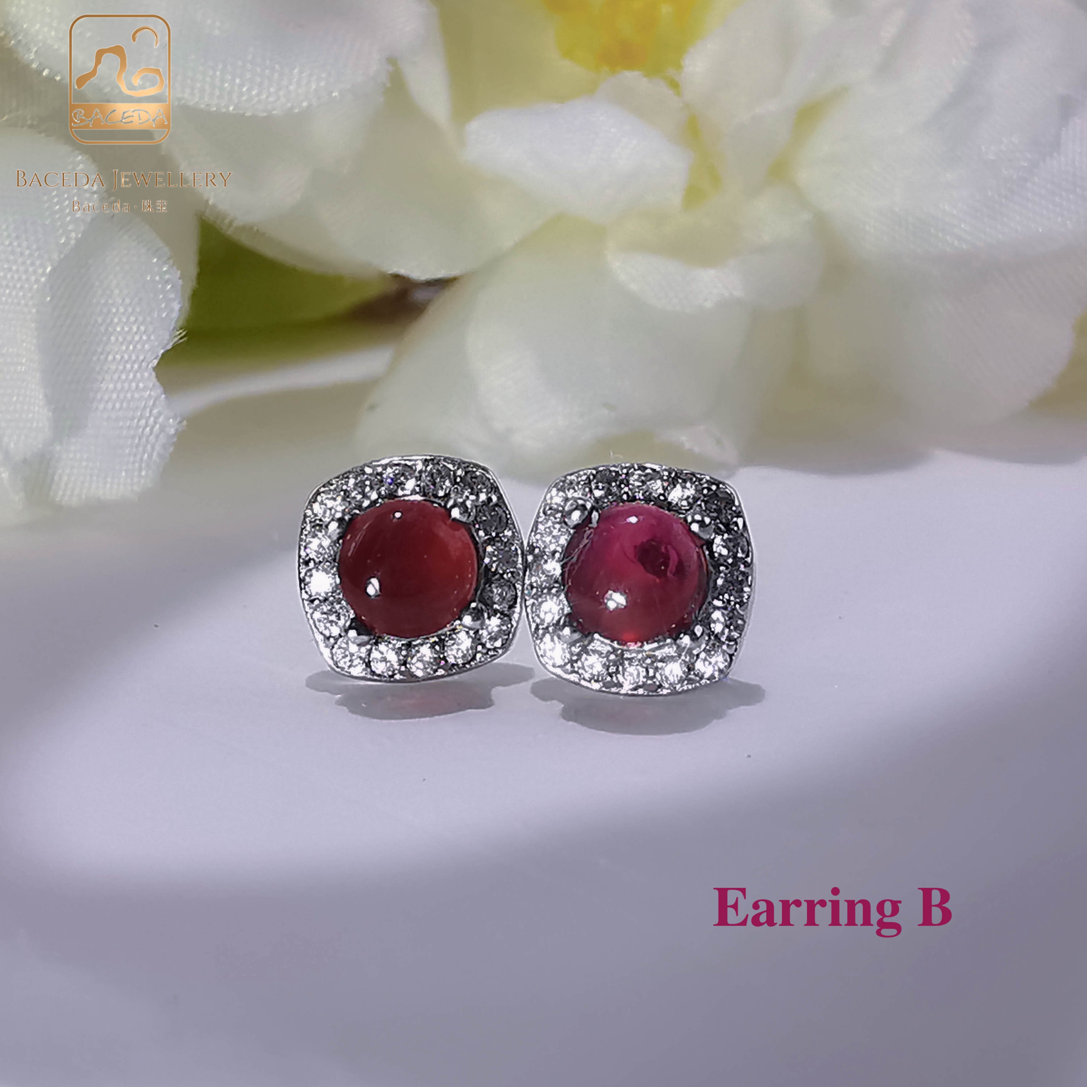 20230105 Almandine S925 Jewellery  Necklace， Ring，Earring Studs for Daily & Birthday