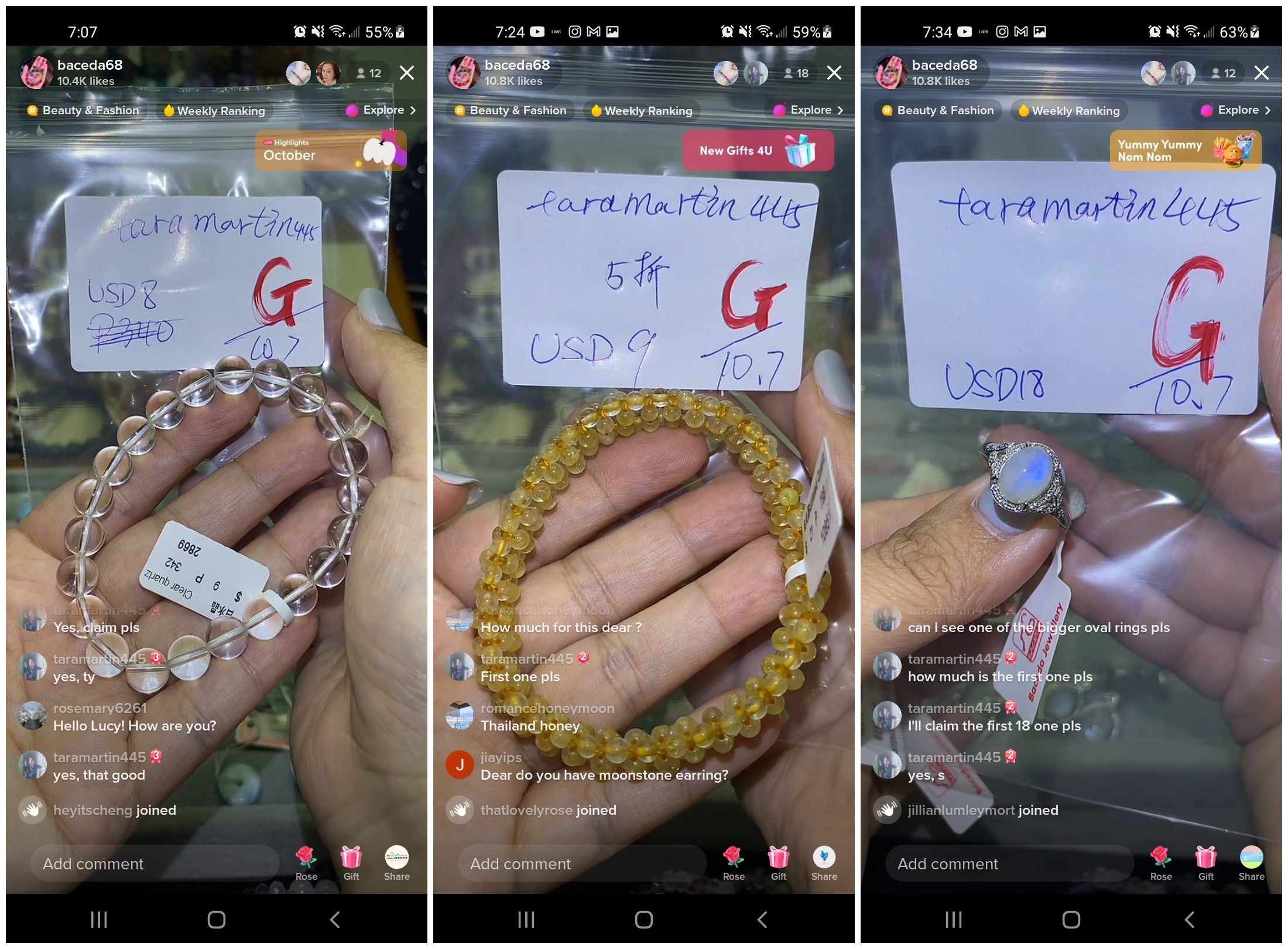 Vòng tay đá Citrine tự nhiên Baceda chất lượng trung bình có họa tiết kim tự tháp, đá quý sinh tháng 11, cũng tốt cho kinh doanh, thu hút tài lộc, tái tạo năng lượng cho trí óc và khuyến khích thể hiện bản thân với giấy chứng nhận