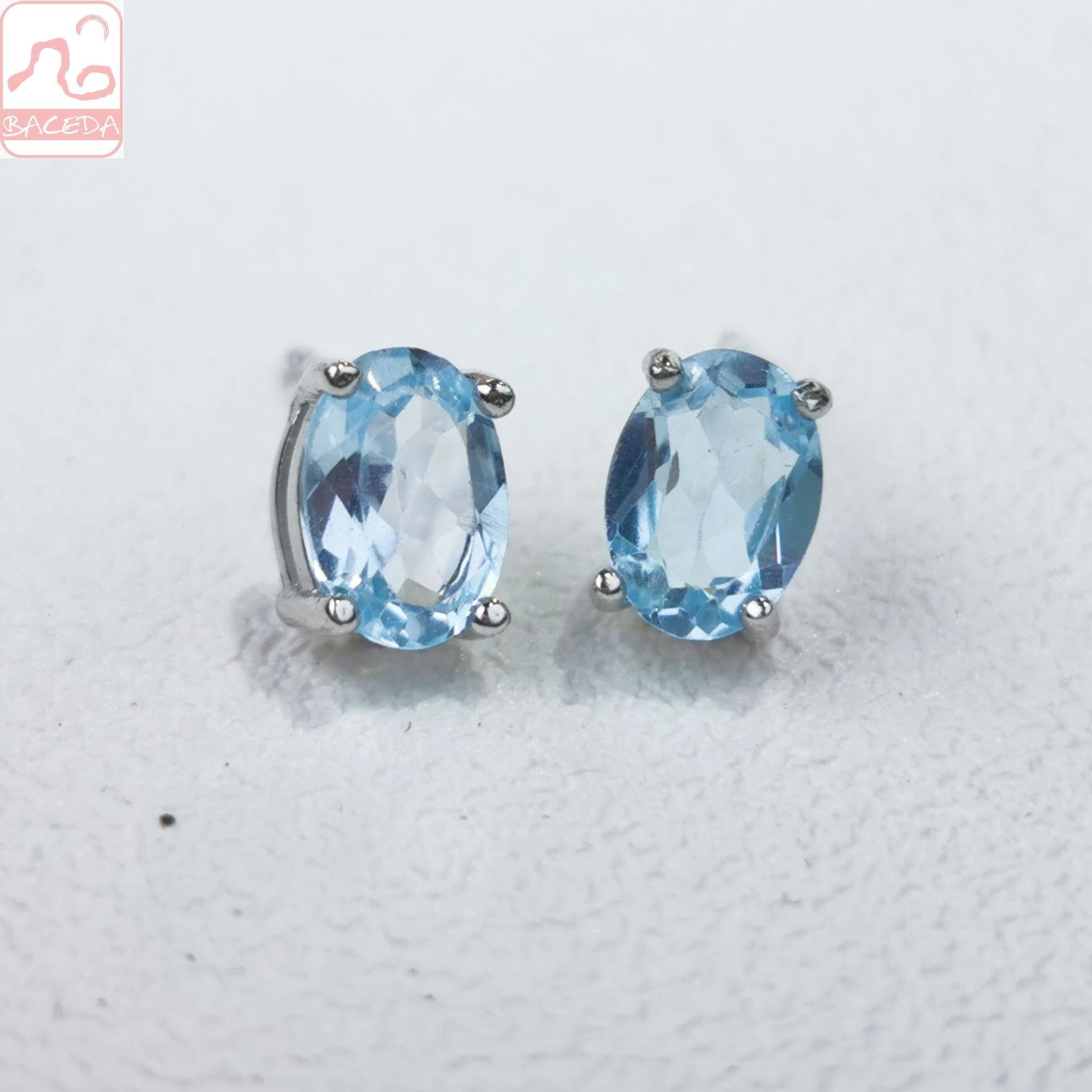 20230110 Hoa tai đinh tán đá thạch anh tím/vàng chanh/vàng lục bảo/topaz/garnet S925 hàng ngày 